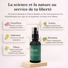 Exfum™ — 3 en 1 Spray coupe envie naturel anti-tabac